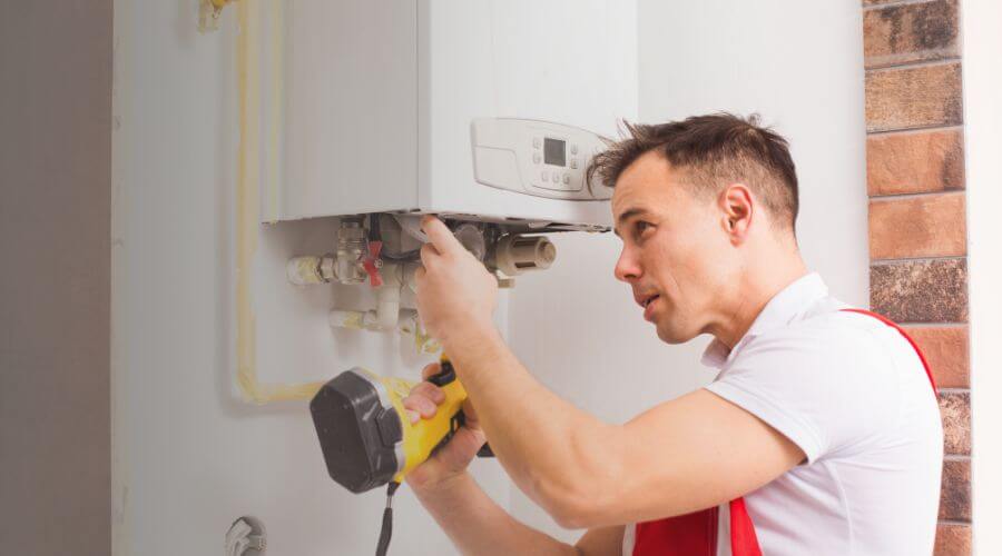 Local tankless water heater installation in Metamora, IN